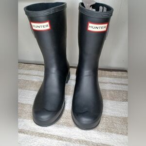 Hunter Black Rain Boots